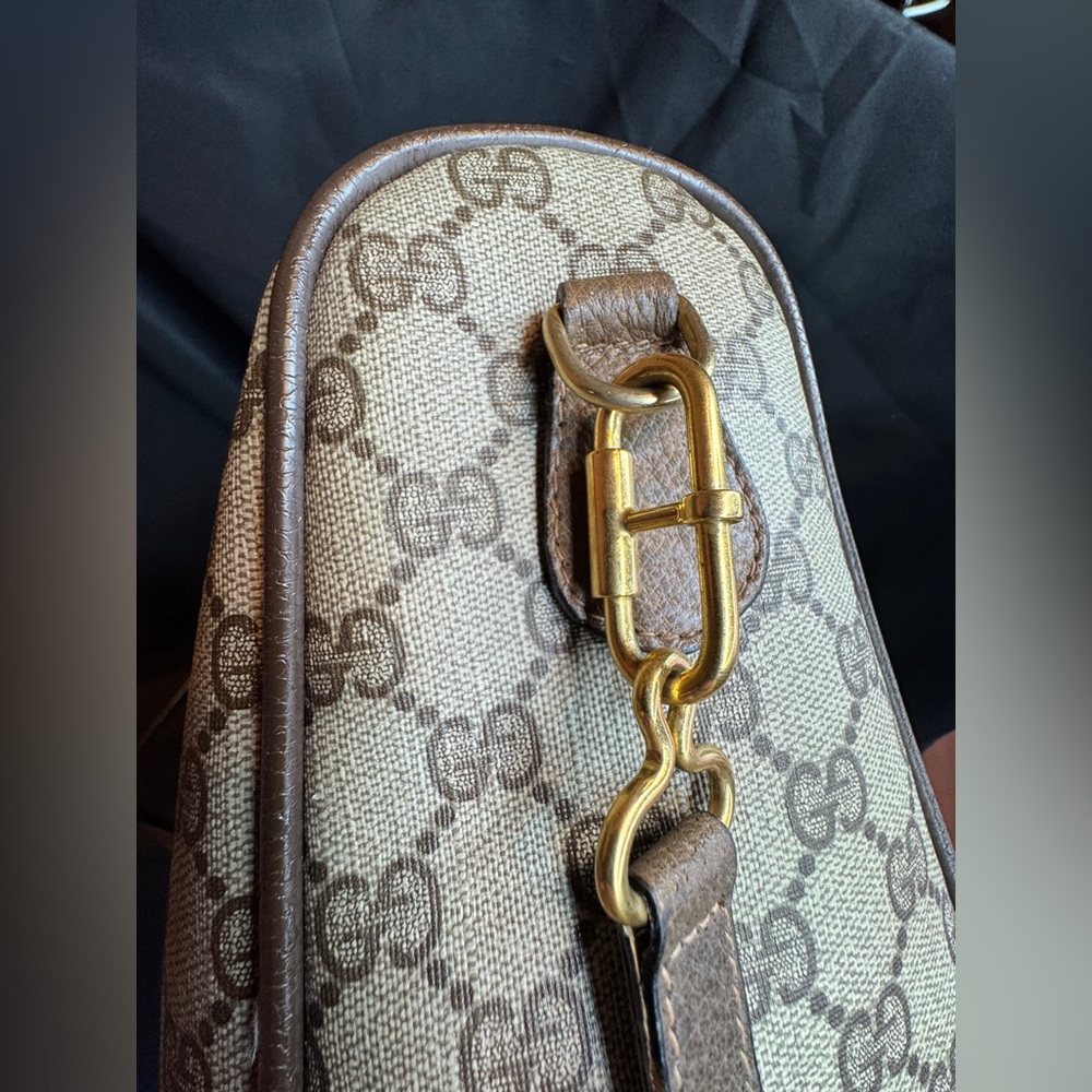 Gucci Vintage GG Supreme Sherry Line Tote Bag with COA - Picture 11 of 16